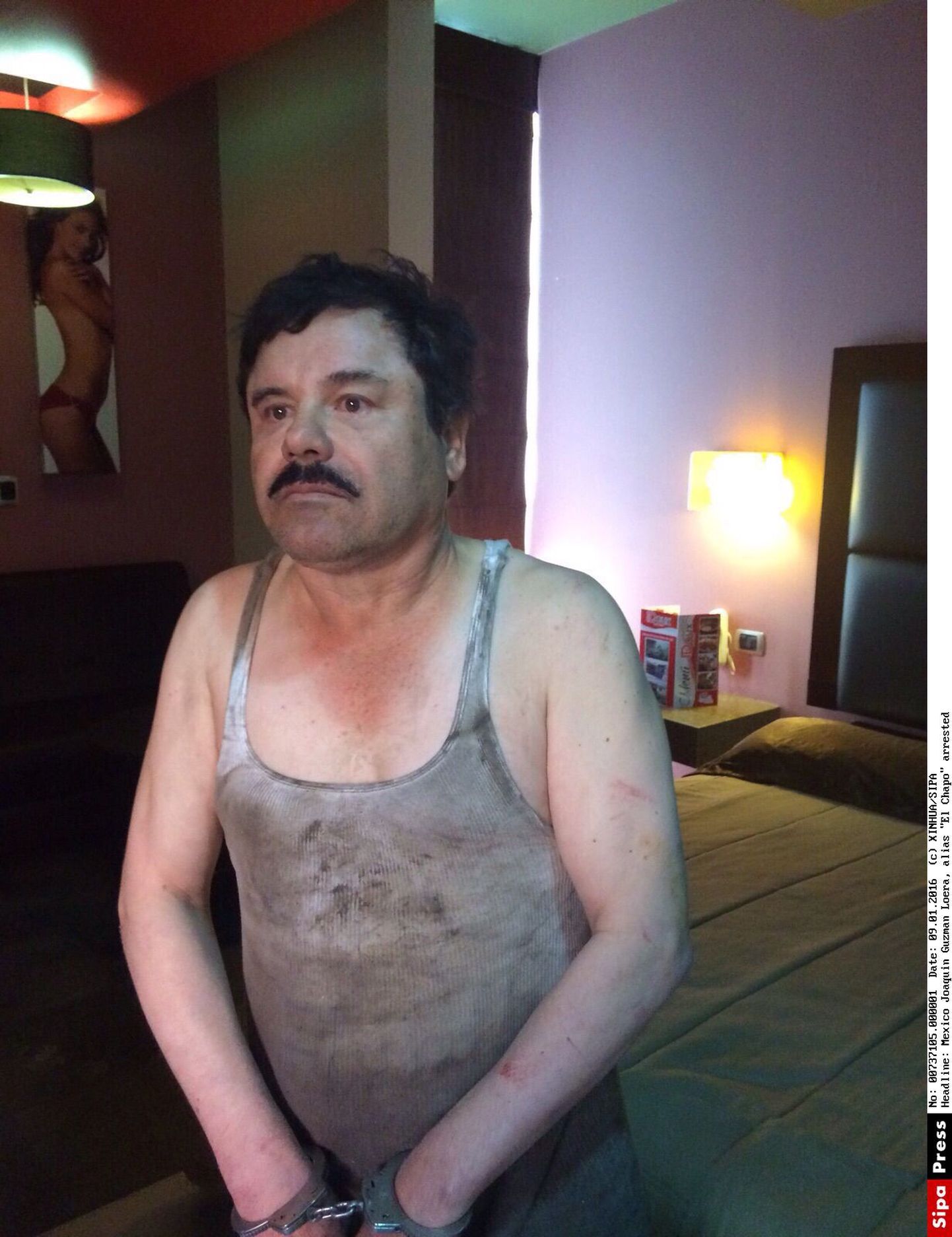Kinnipüütud Mehhiko narkoparun Joaquin «El Chapo» Guzman