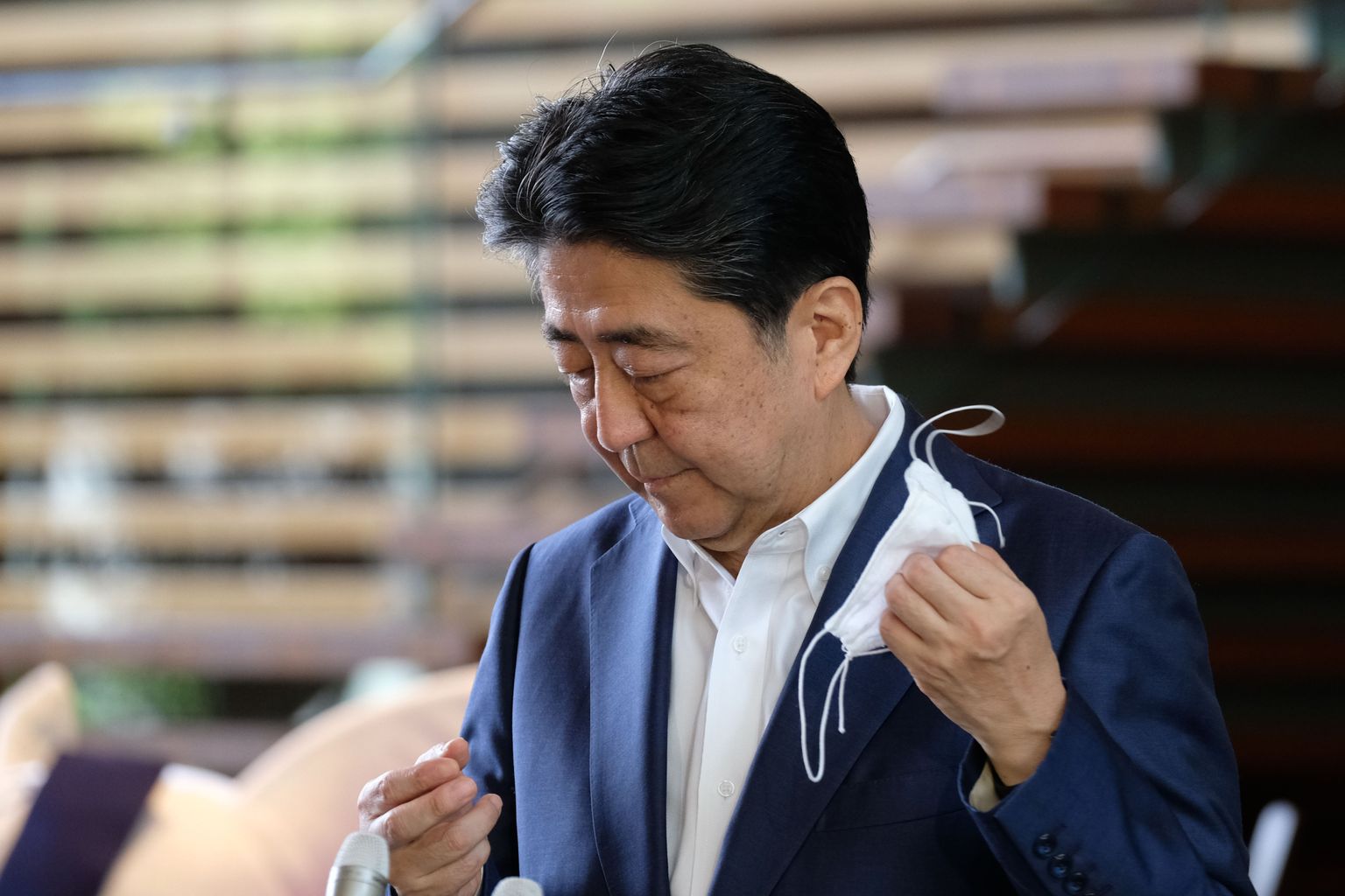 Shinzo Abe.