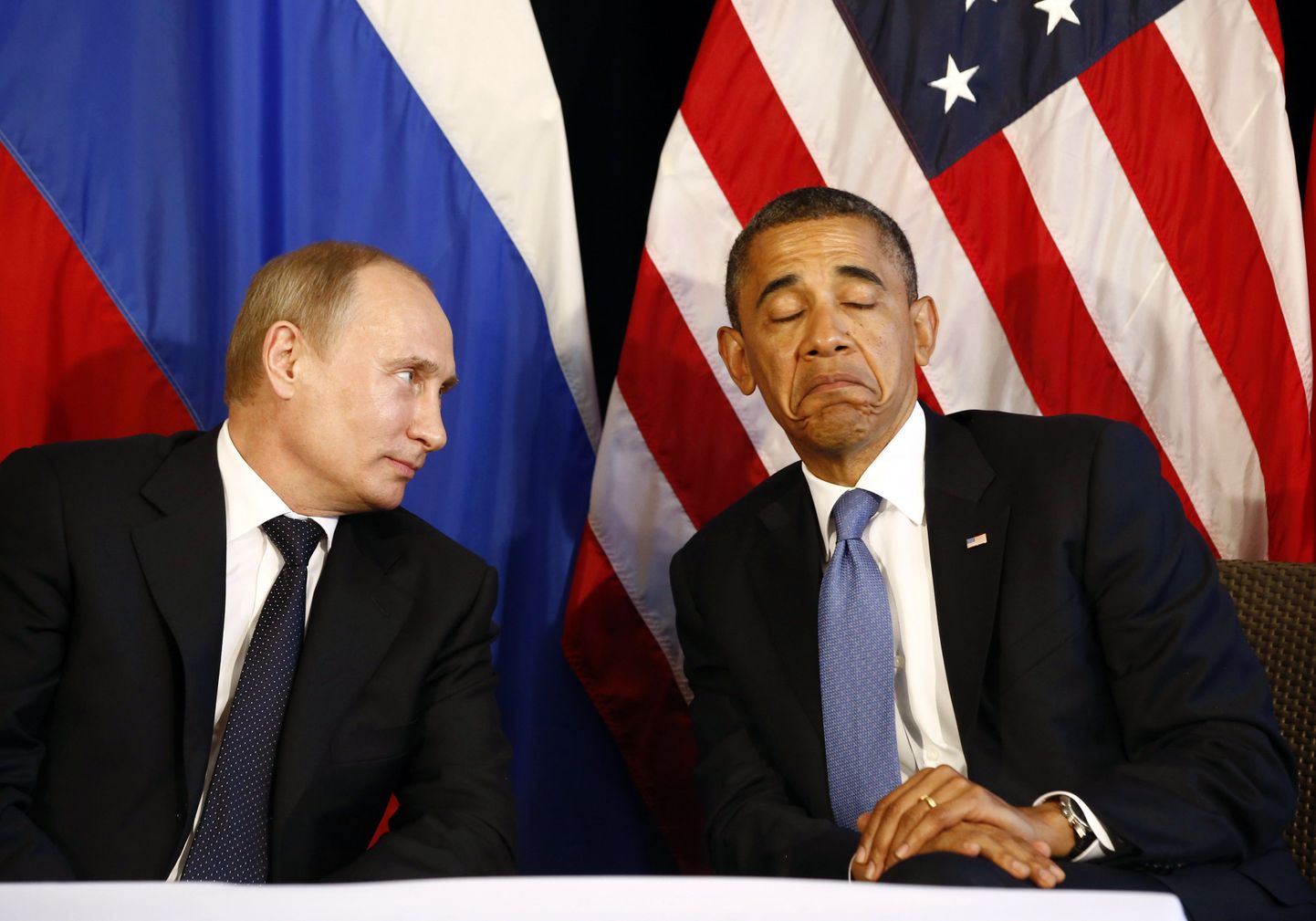 USA president Barack Obama ja Venemaa riigipea Vladimir Putin.