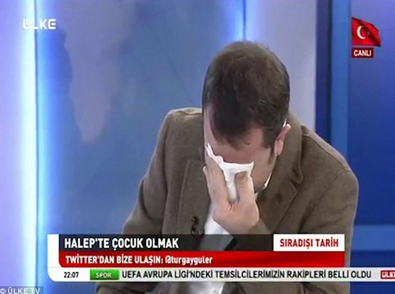 Ведущий турецкого телеканала Ülke TV Тургай Гюлер