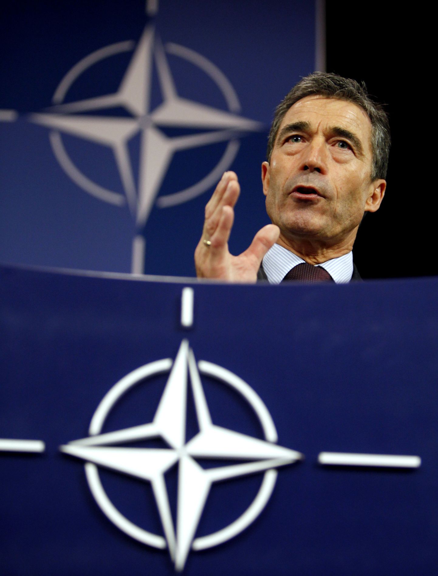 NATO peasekretär Anders Fogh Rasmussen.