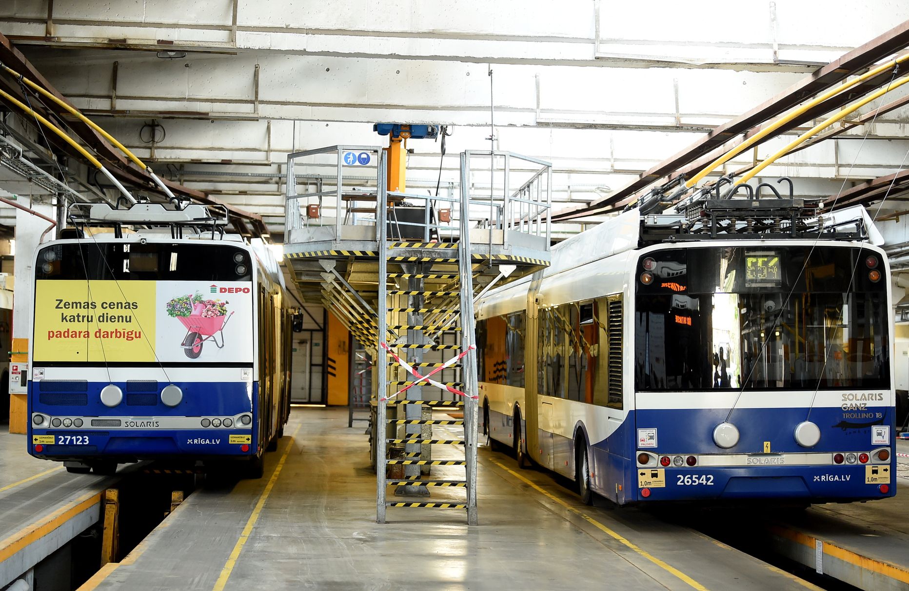 SIA "Rīgas satiksme" 2 .trolejbusu parks.