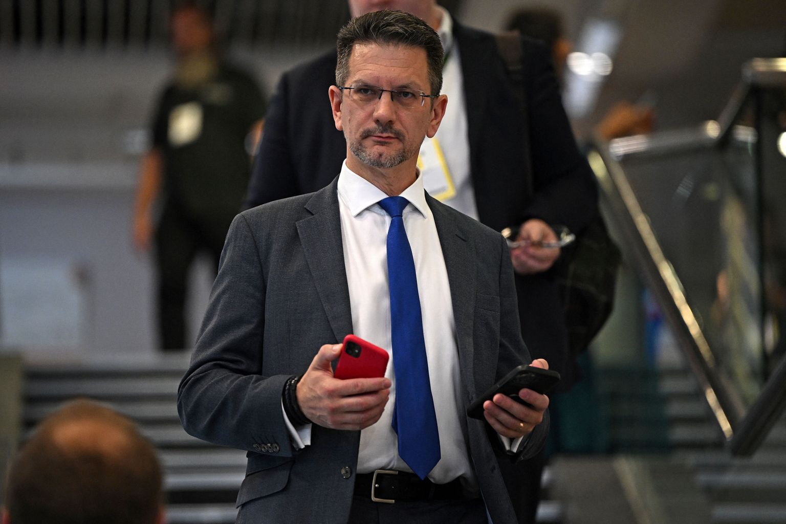 Minister Steve Baker.