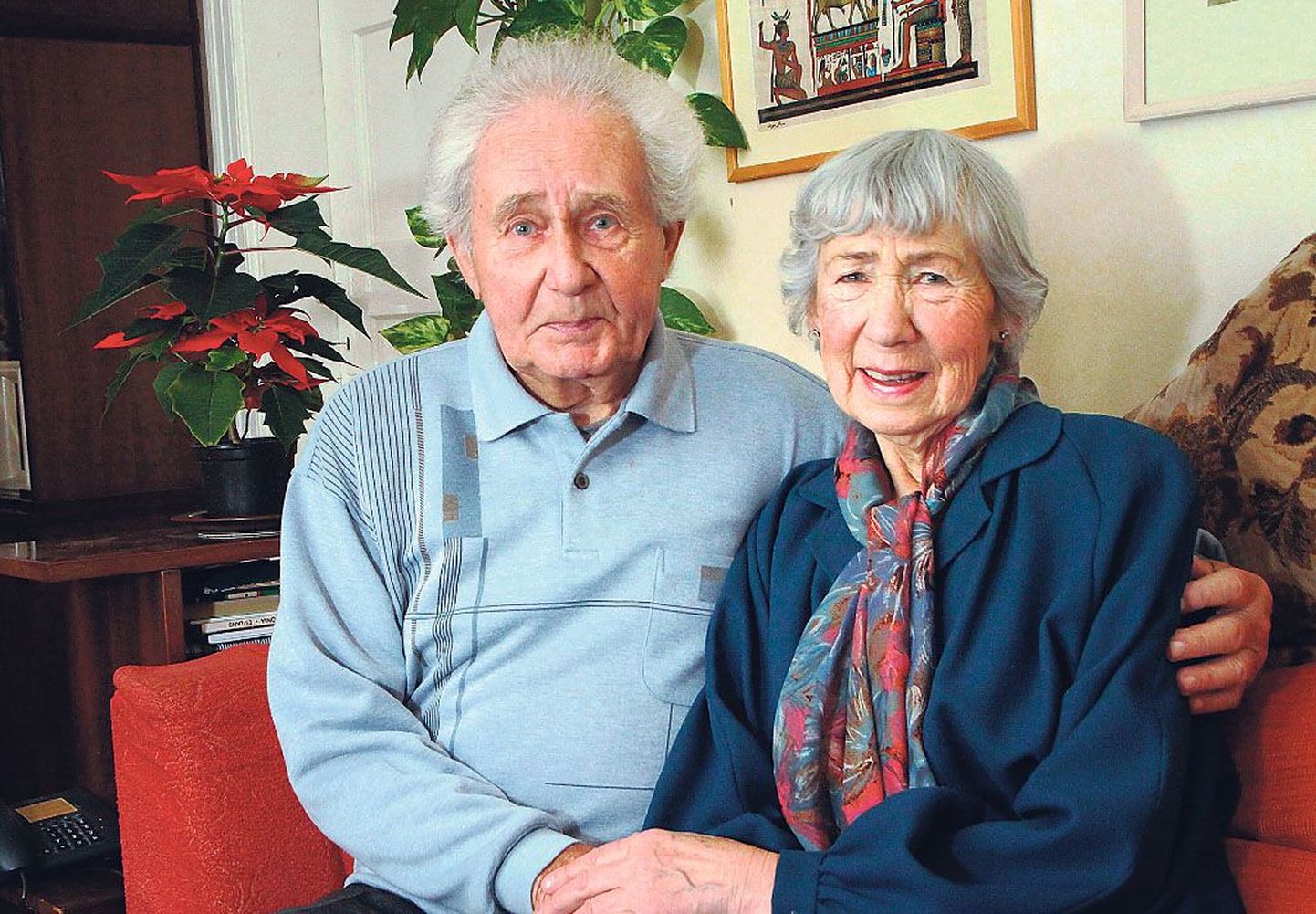 Nii nagu 30 aastat tagasi Ludmilla 50. sünnipäeval tähistavad Ludmilla ja Harry Veider täna oma briljantpulma ikka oma Luha tänava lilleehtes kodus.