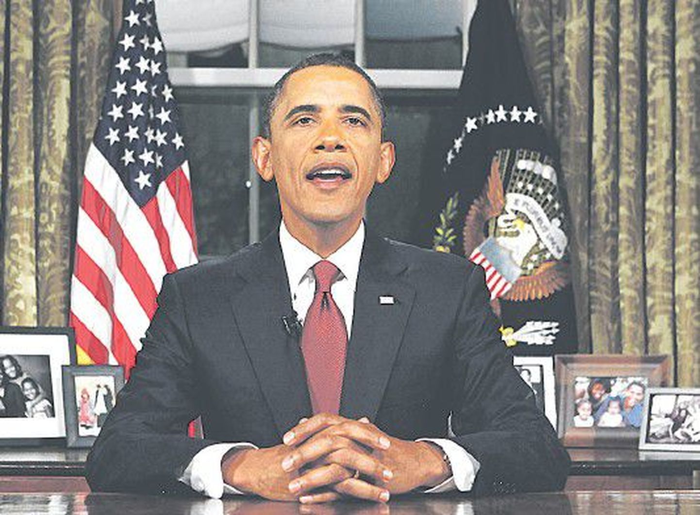 Президент США Барак Обама объявляет о завершении военной миссии в Ираке.