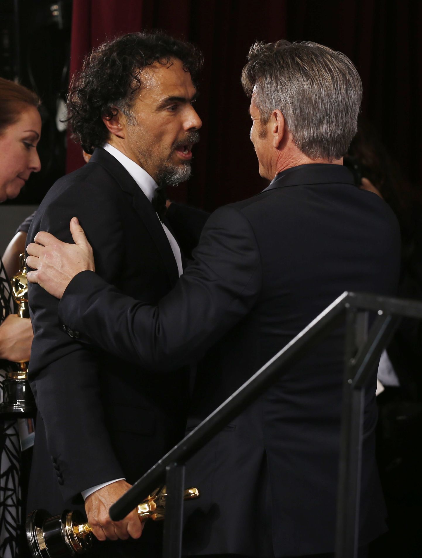 «Lindmehe» režissöör Alejandro González Iñarritu (vasakul)  ja Sean Penn