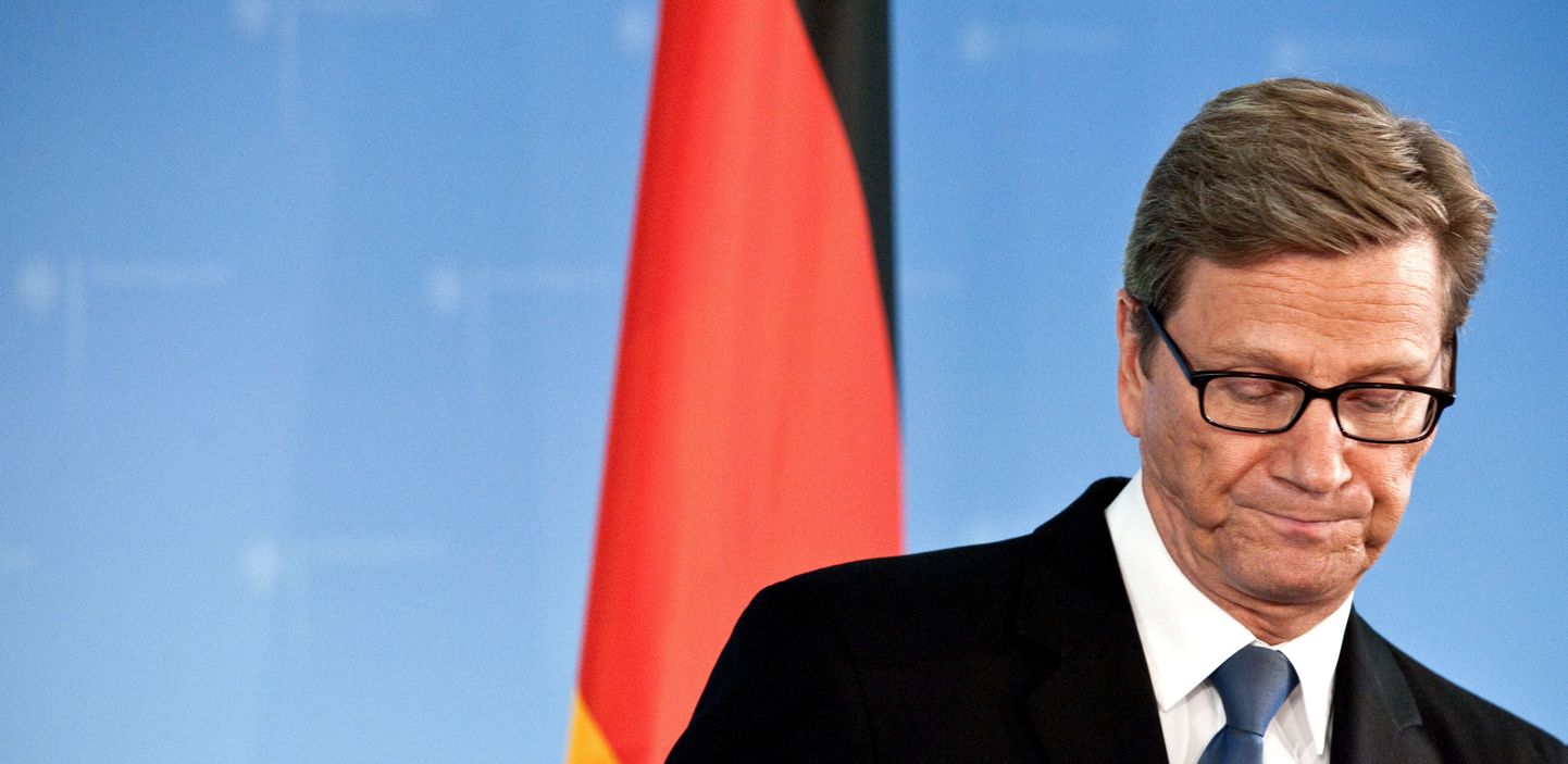 Saksamaa välisminister Guido Westerwelle.
