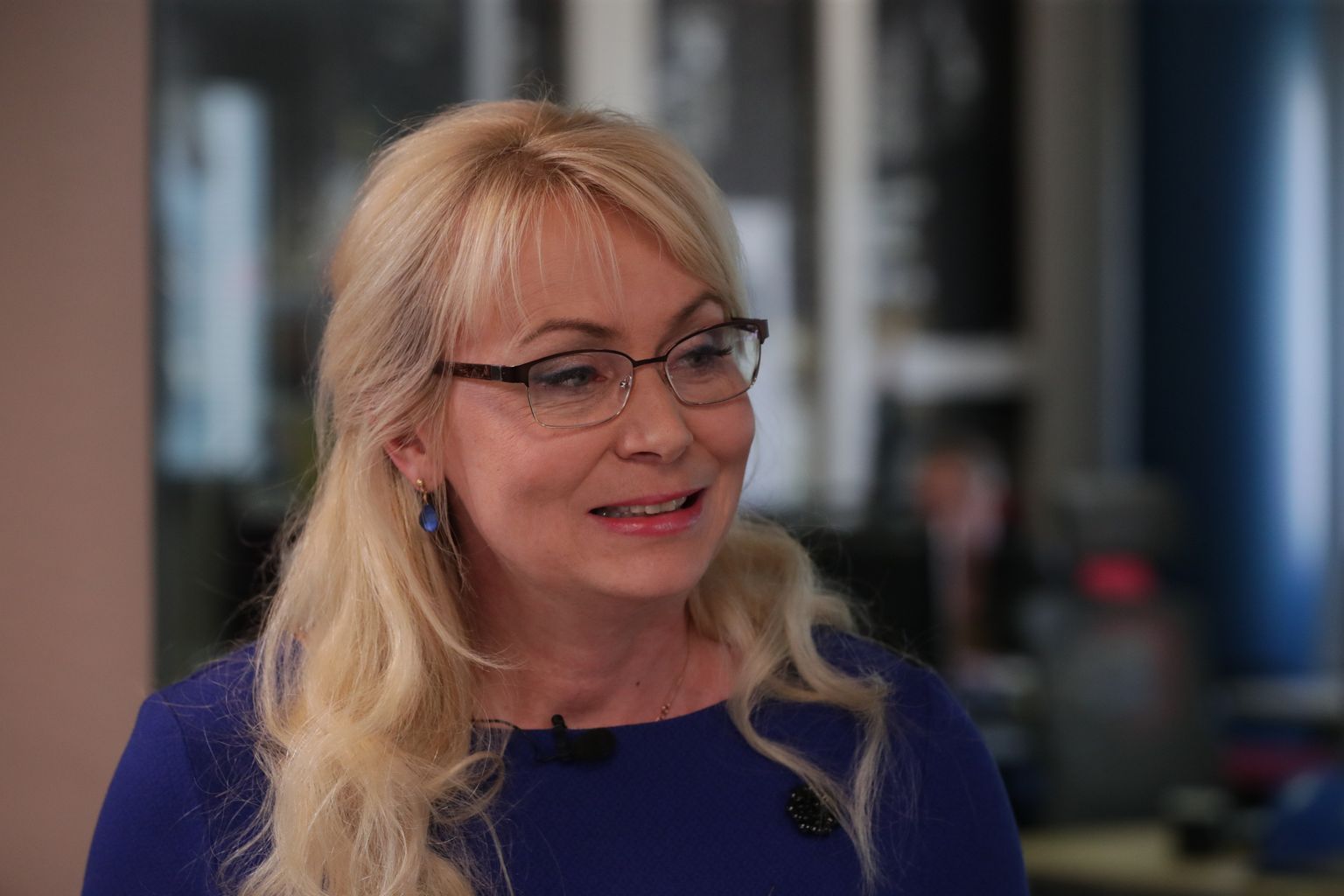 Minister Riina Solman.