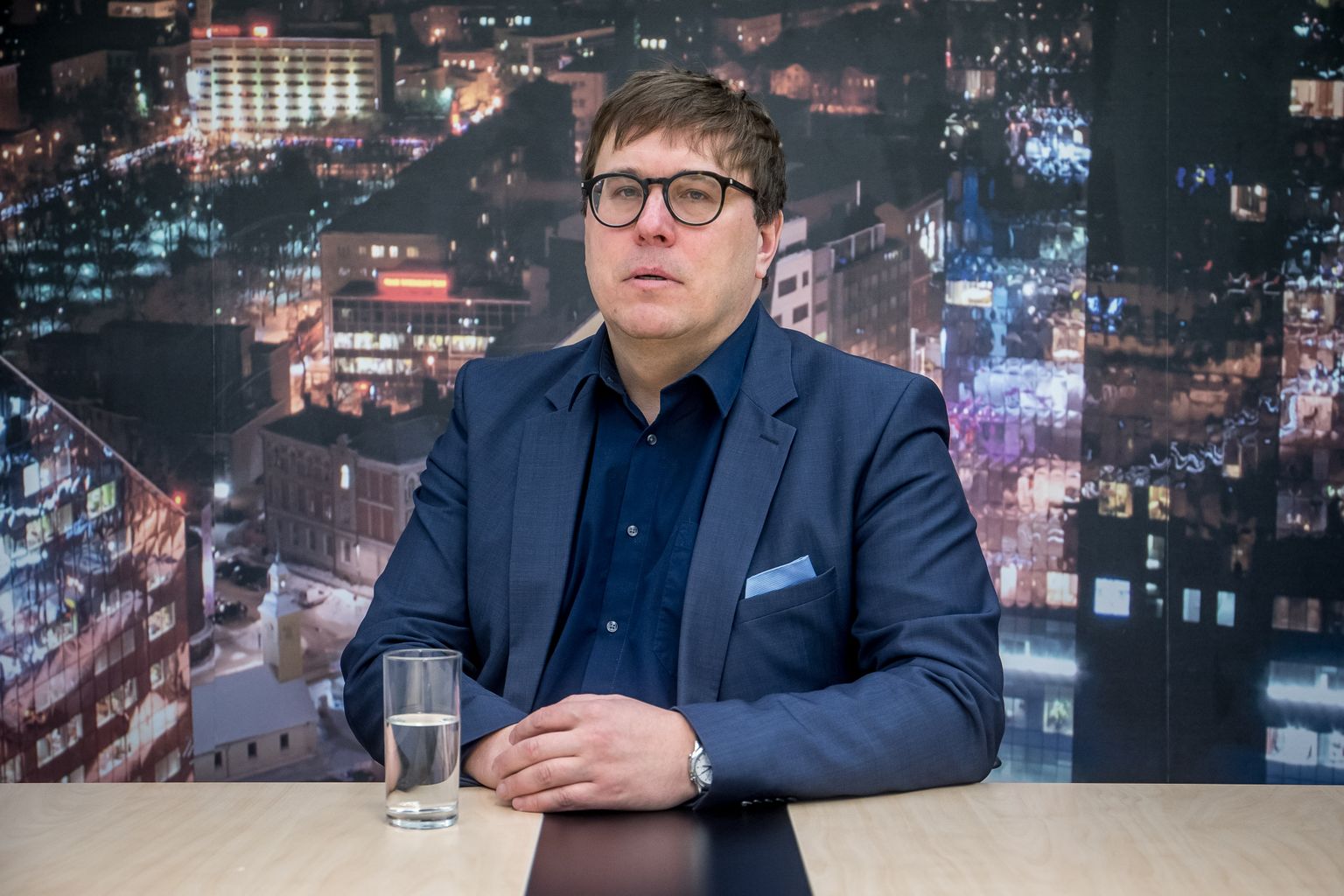 Omanike Keskliidu juhatuse esimees Priidu Pärna.