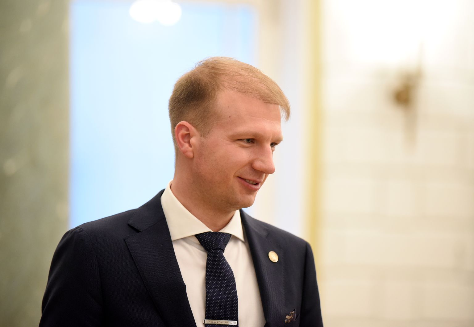 Klimata un enerģētikas ministrs Kaspars Melnis.