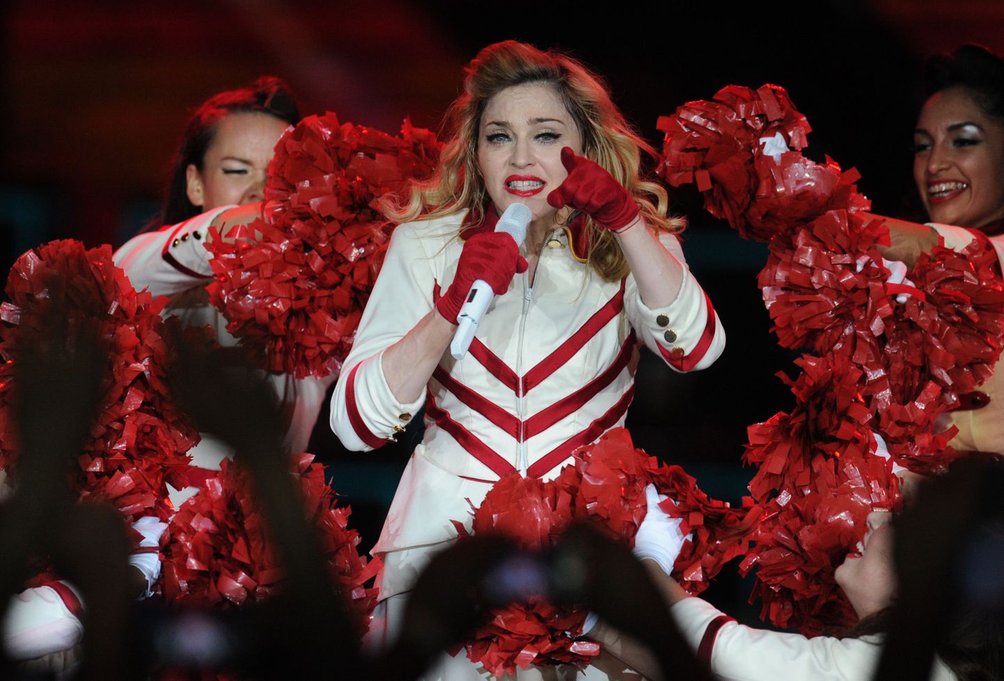 Madonna 7. augustil Venemaal esinemas.