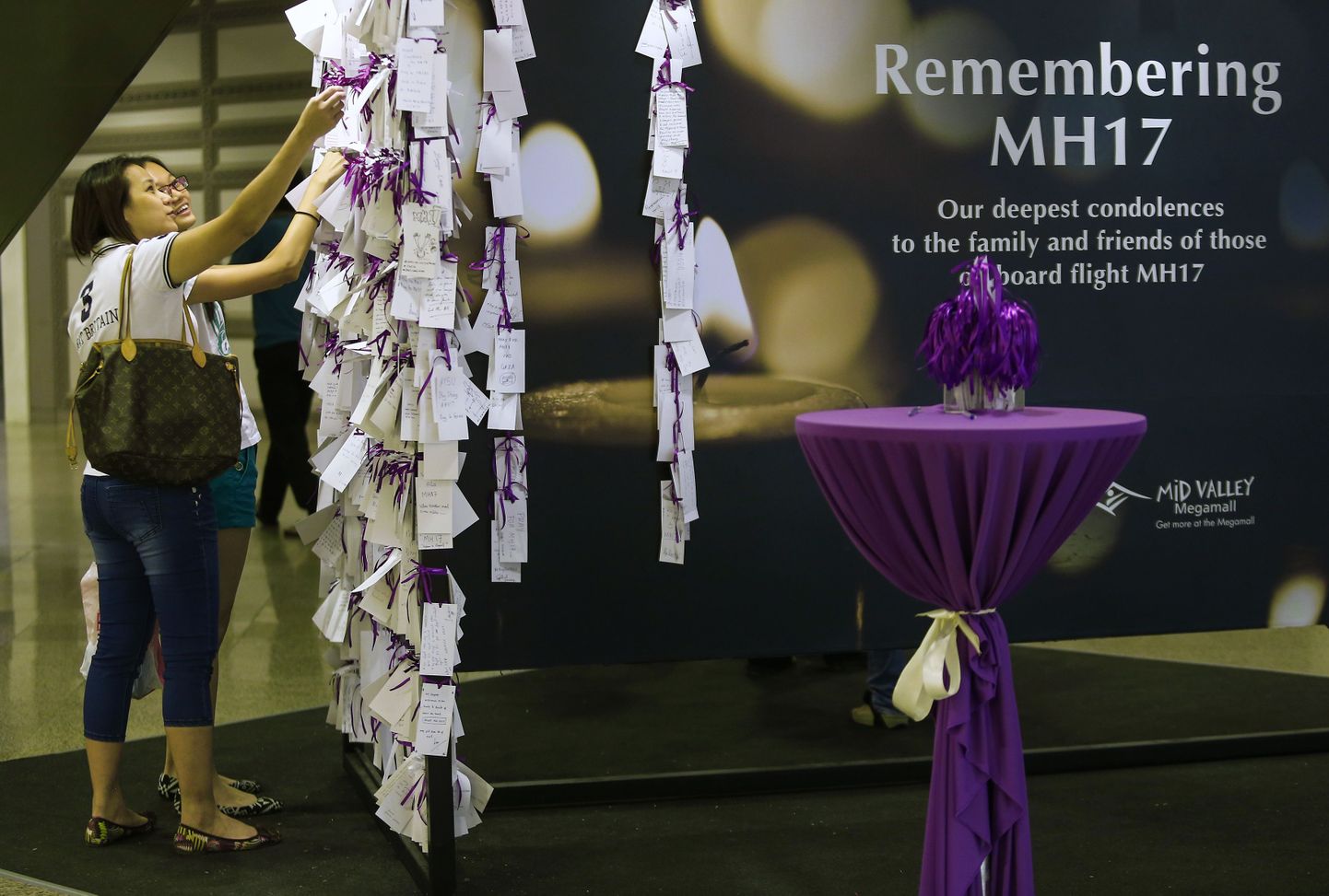 Malaysia Airlinesi õnnetuses hukkunute mälestamine