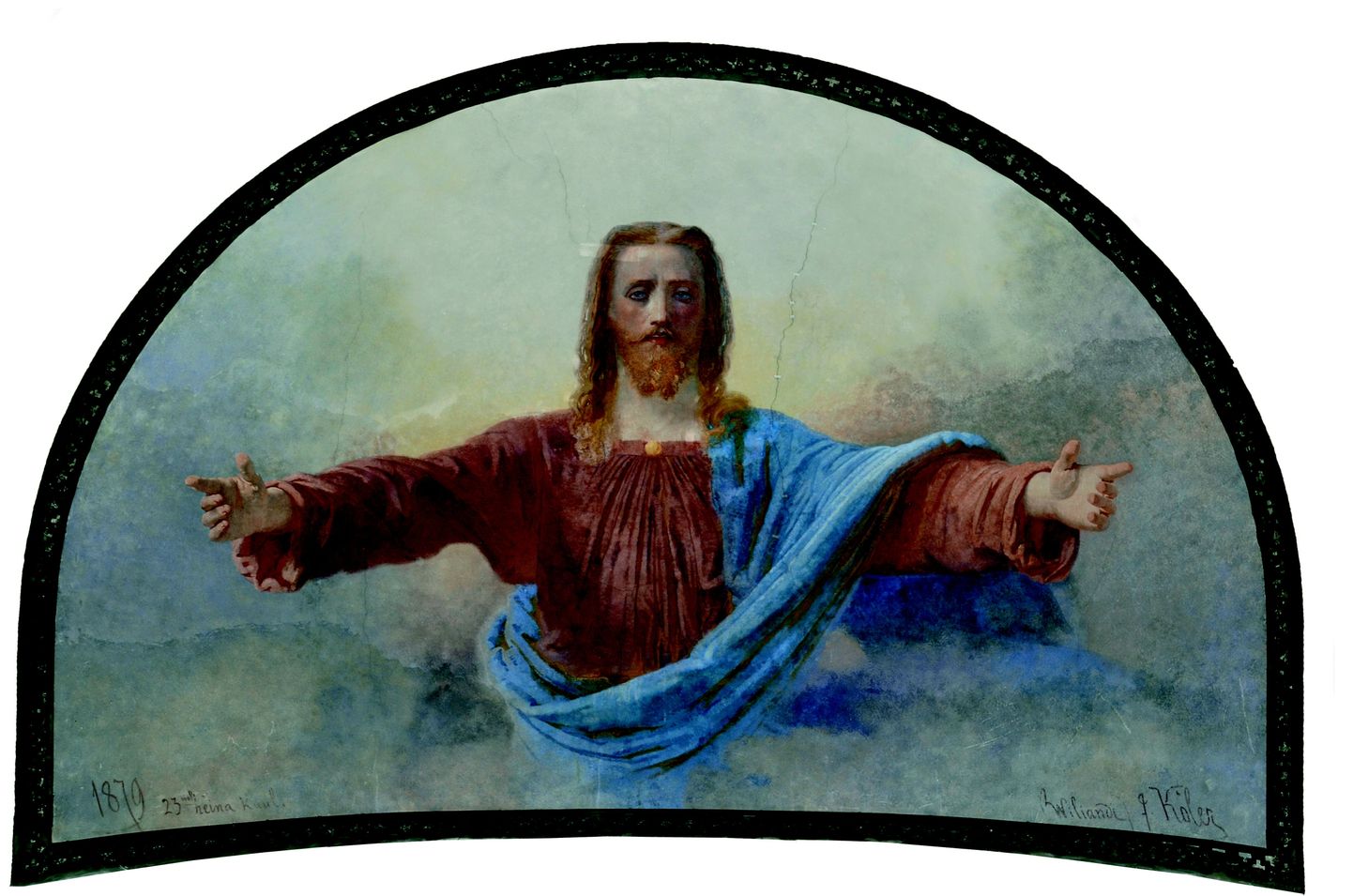 Johann Köleri fresko «Kutsuv Õnnistegija».