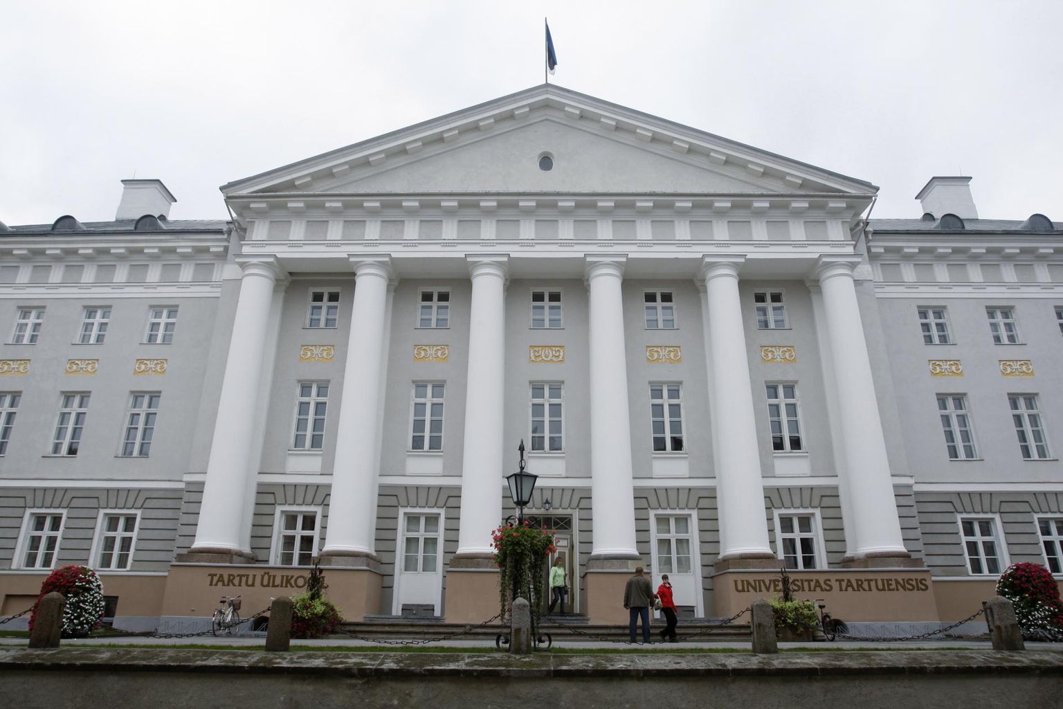 Tartu ülikooli peahoone.