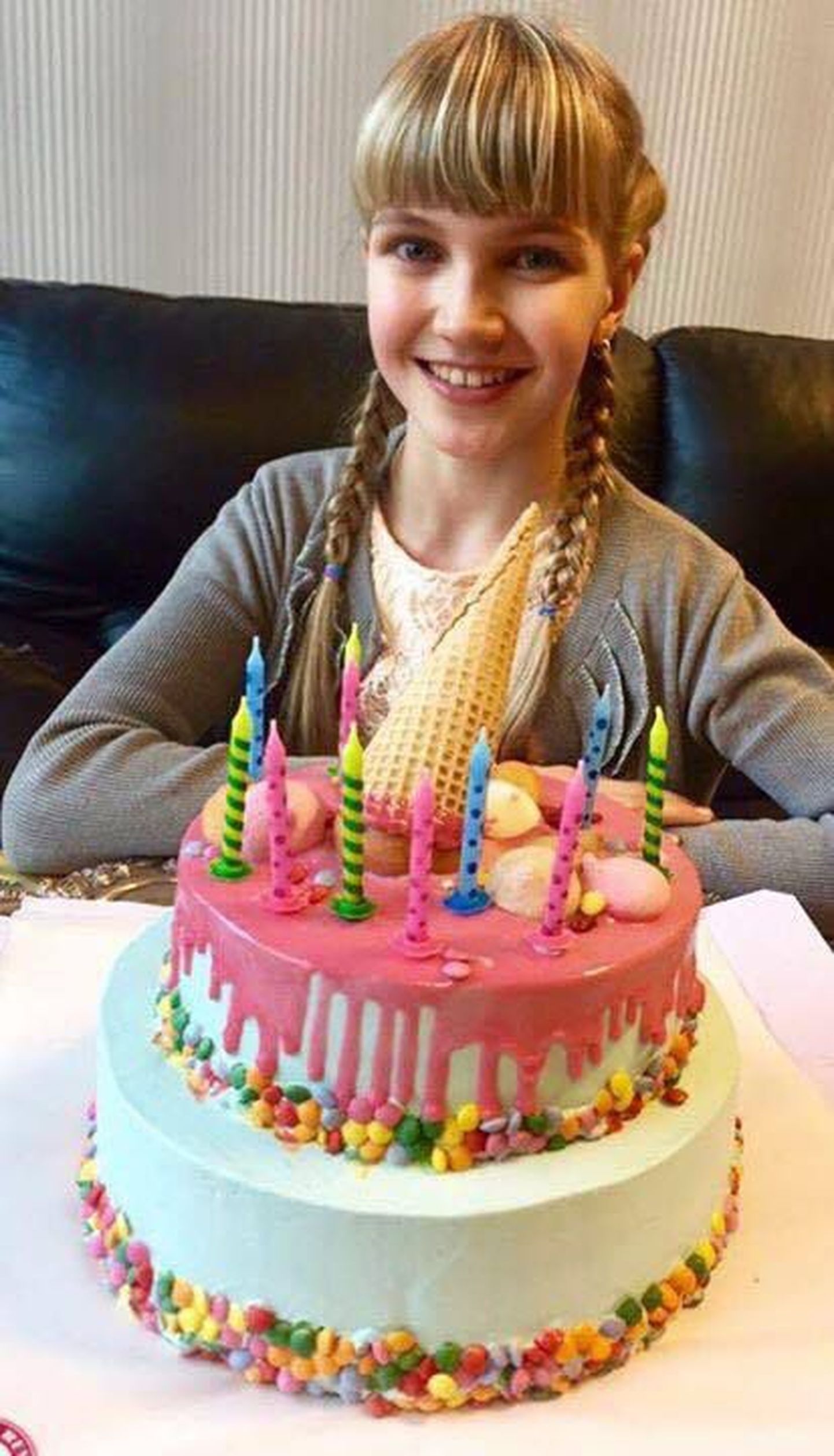 Sõõruma tütar disainis endale ise sünnipäevatordi