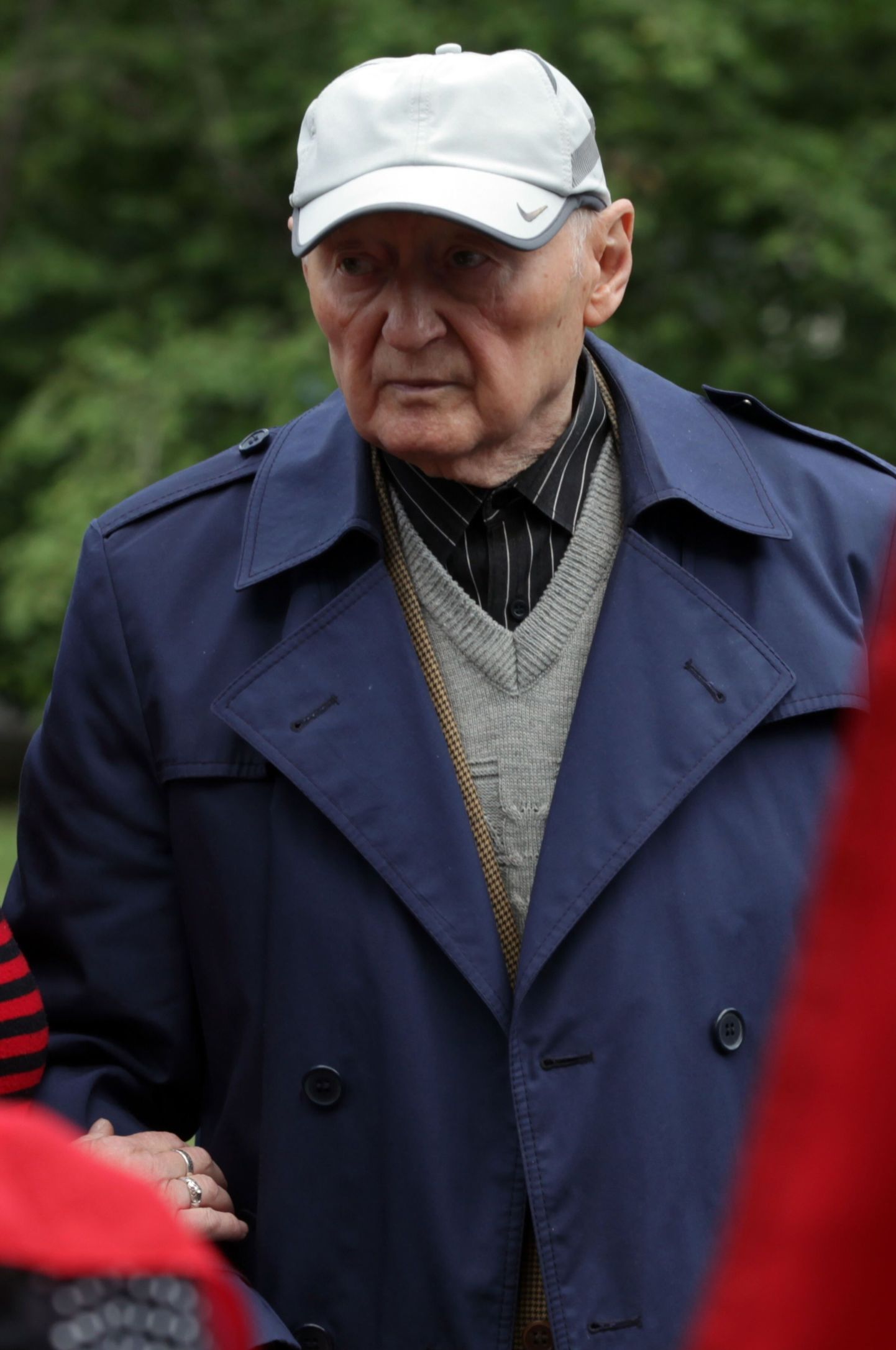 Endine Ungari siseminister Béla Biszku eelmisel aastal riigi viimase kommunistliku juhi Janos Kadari haual.