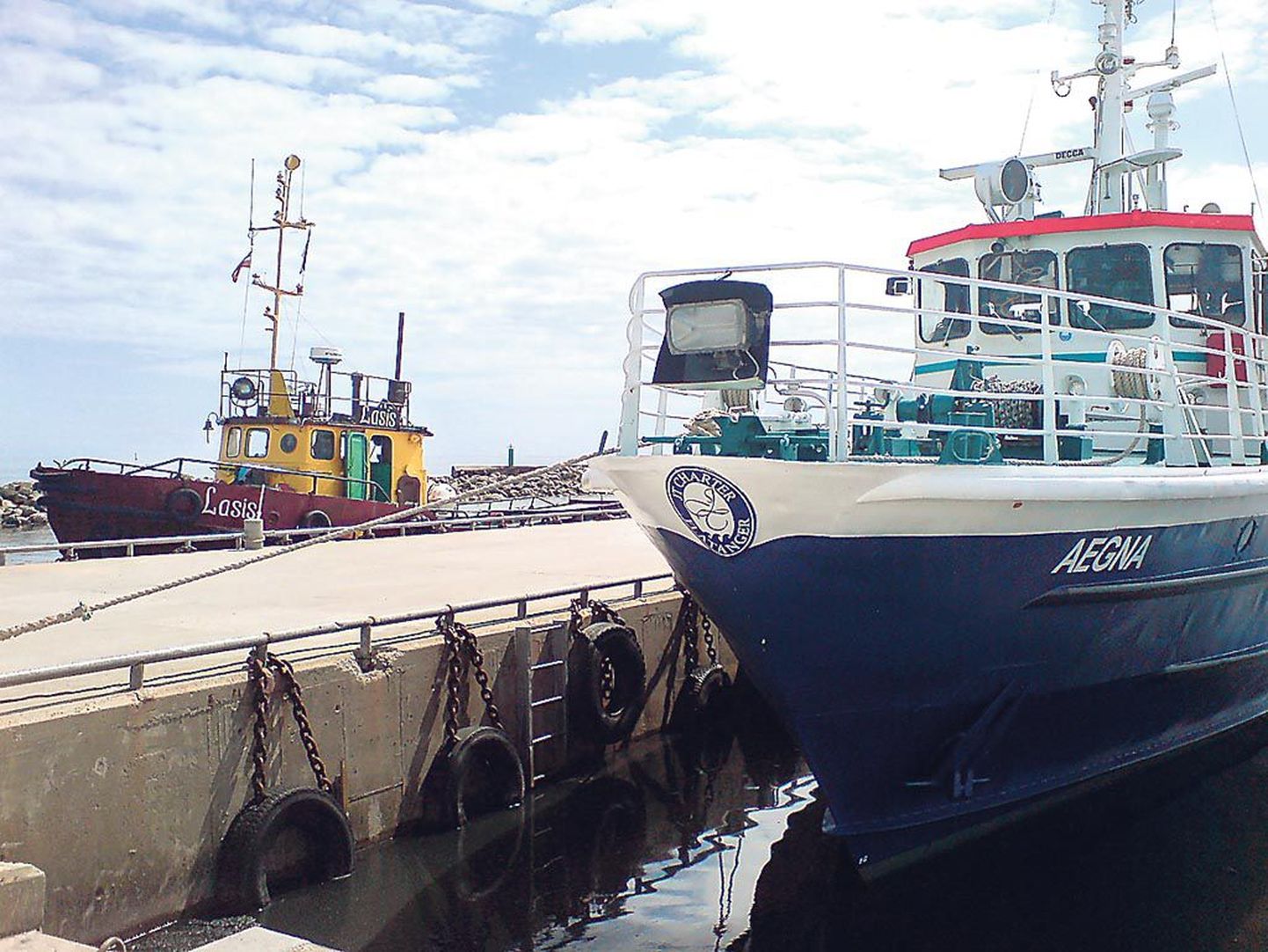 Saaremaa Laevakompanii laev Aegna hakkab Pärnumaa Munalaiu, Ruhnu Ringsu ja Saaremaa Roomassaare sadama vahet sõitma eeldatavasti 16. mail.