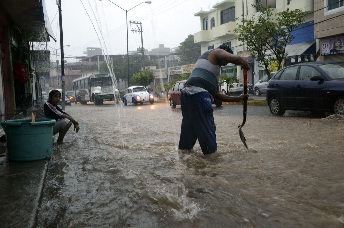 Orkaan Beatriz tõi kaasa paduvihma ja üleujutuse