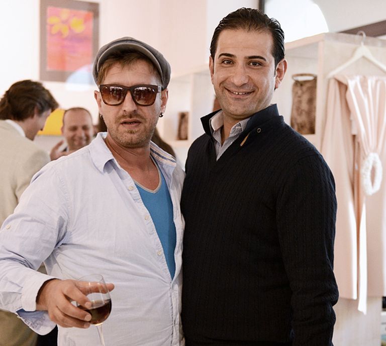 Modes mākslinieka Dāvida skati apmeklēja arī "Turkish Airlines" pārstāvis Baltijas valstīs Melihs Jamans 