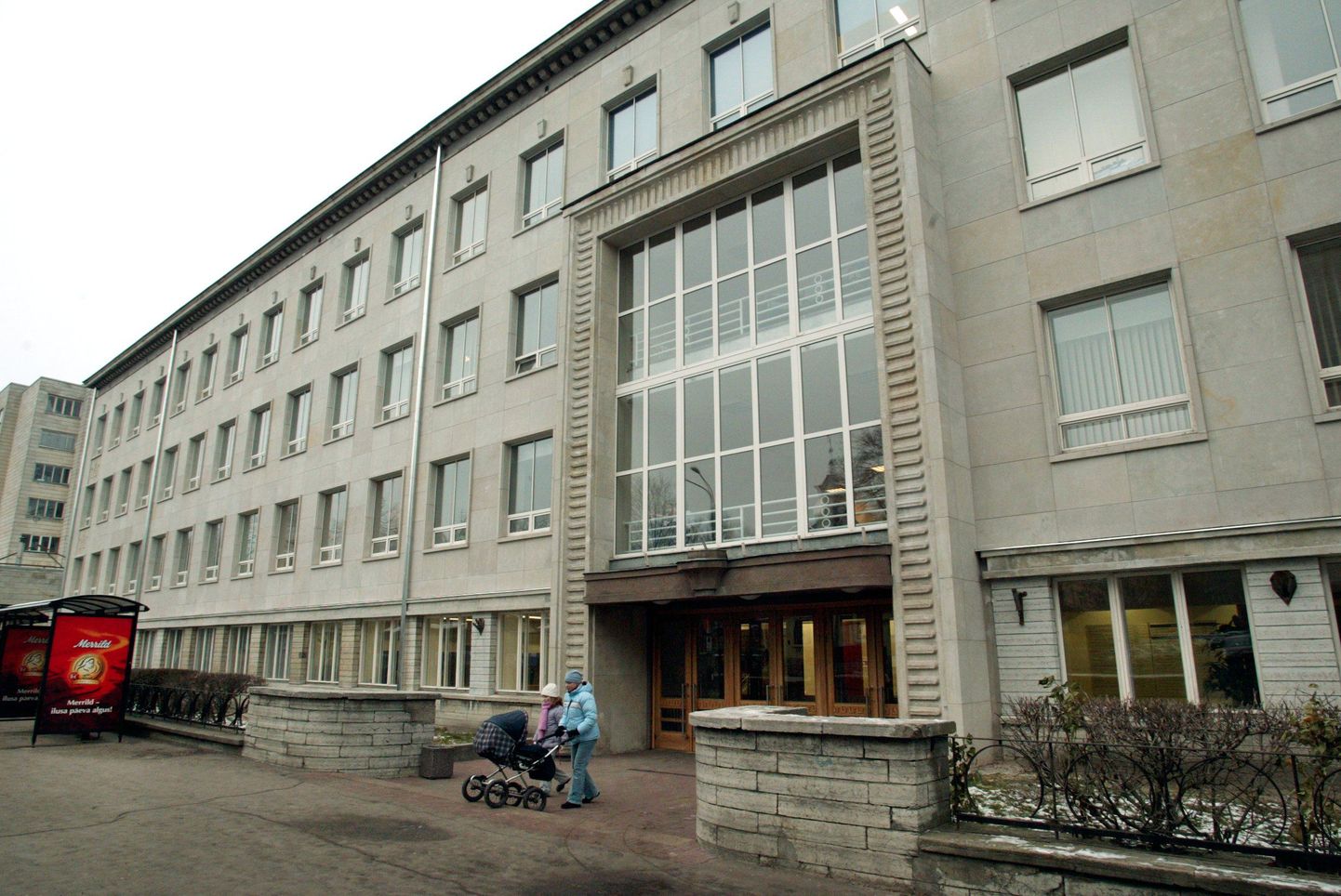 Главное здание Таллиннского университета.
