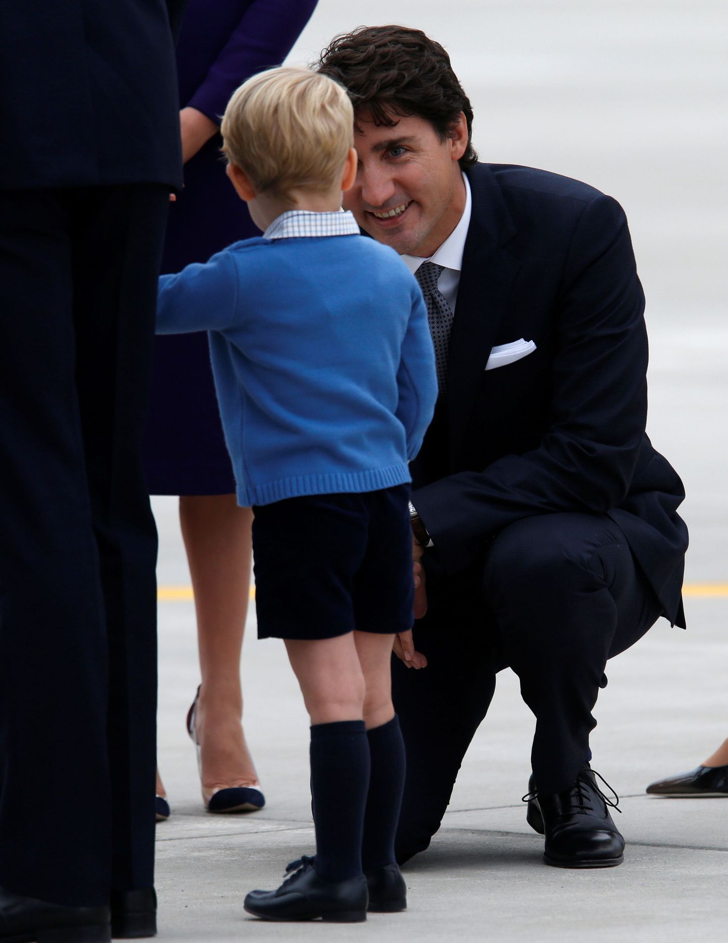 Justin Trudeau ja prints George