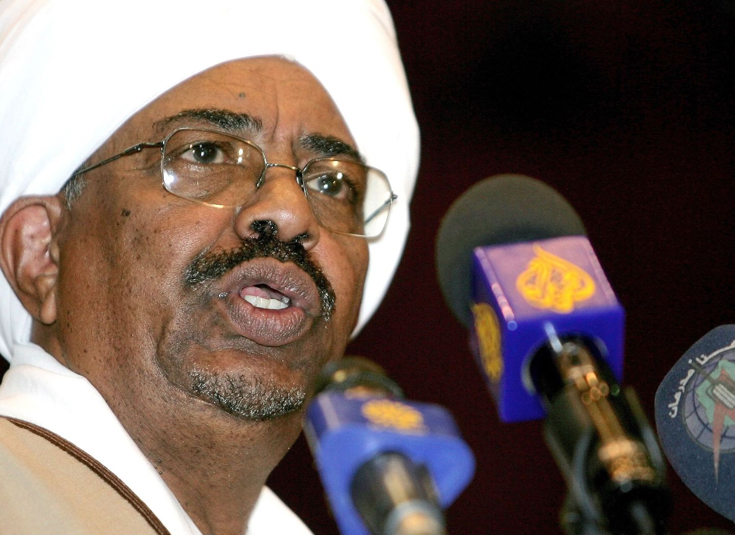 Sudaani president Omar al-Bashir.