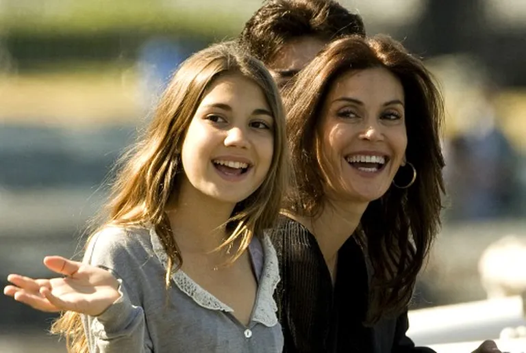 Тери Хэтчер с дочерью Эмерсон (2010 г.) 