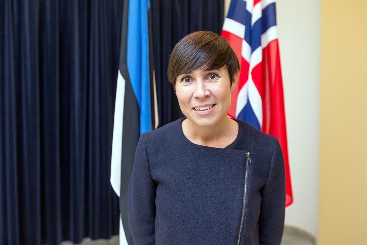 Fjordidemaa valitsuses konservatiivset Høyret esindav Ine Marie Eriksen Søreide kinnitab, et Norra jätkab aktiivset panustamist NATOs.