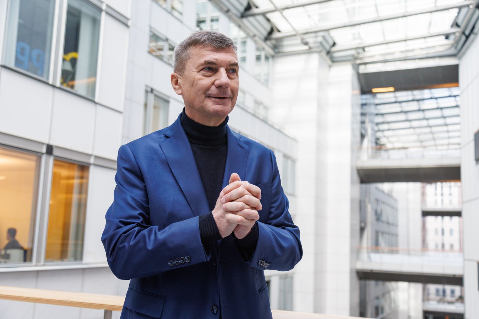 08.11.2022, Brüssel
Eesti Euroopa parlamendi saadik Andrus Ansip.
Foto Mihkel Maripuu, Postimees