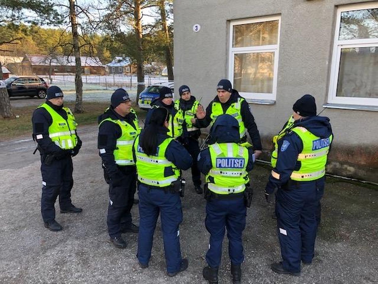 Politseinikud.