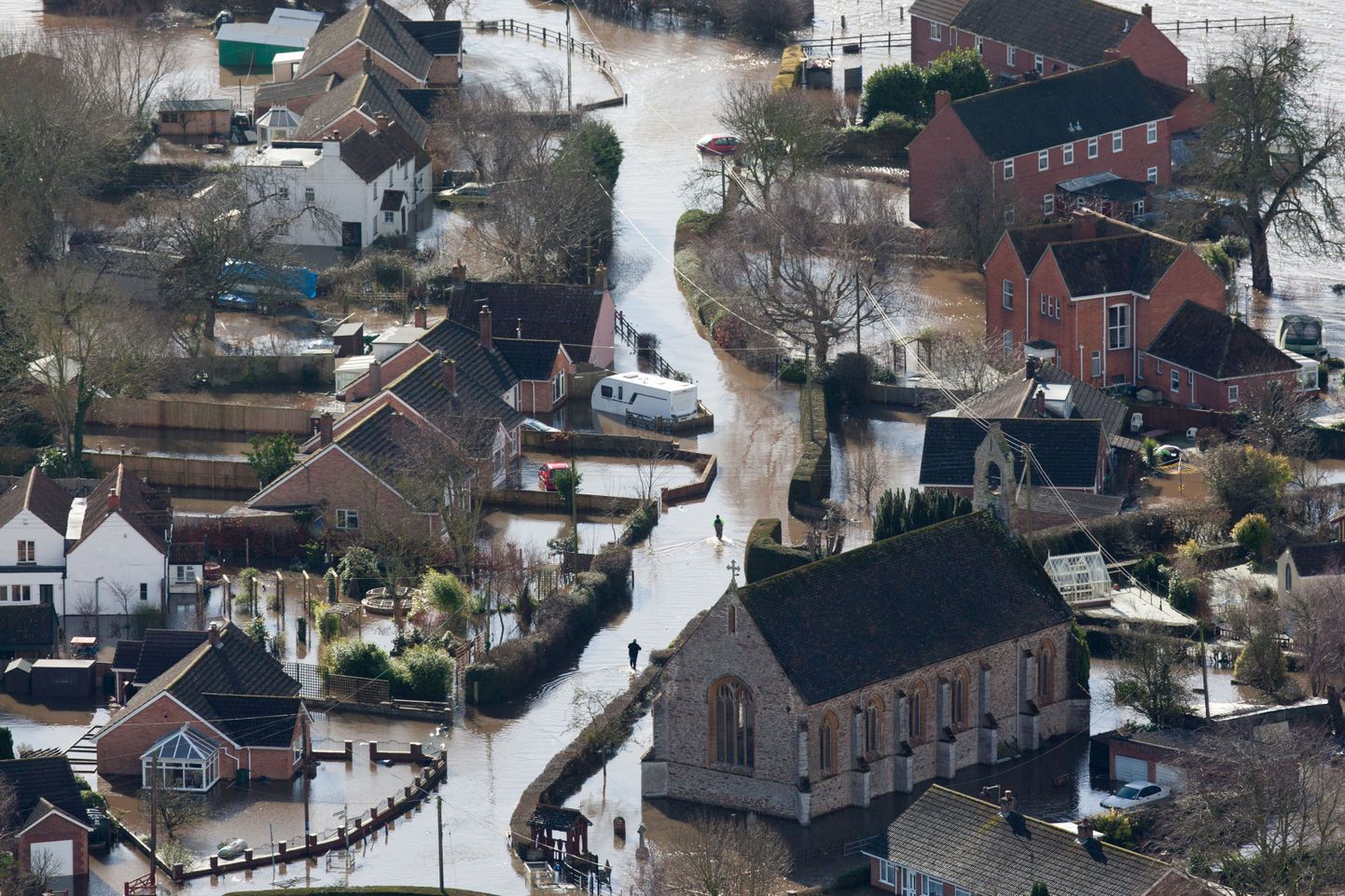 Üleujutus Inglismaal 2014. aastal.