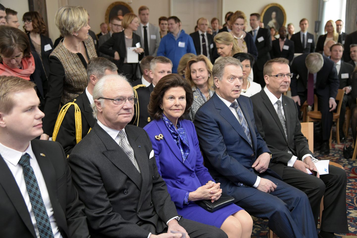 Soome suursaadik Rootsis Jarmo Viinanen (paremal).