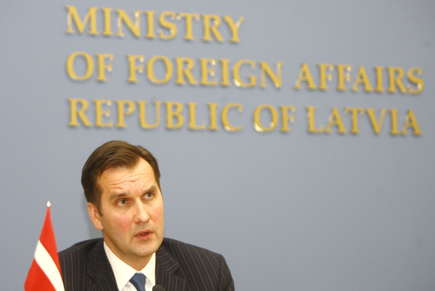 Läti välisminister Maris Riekstinš.