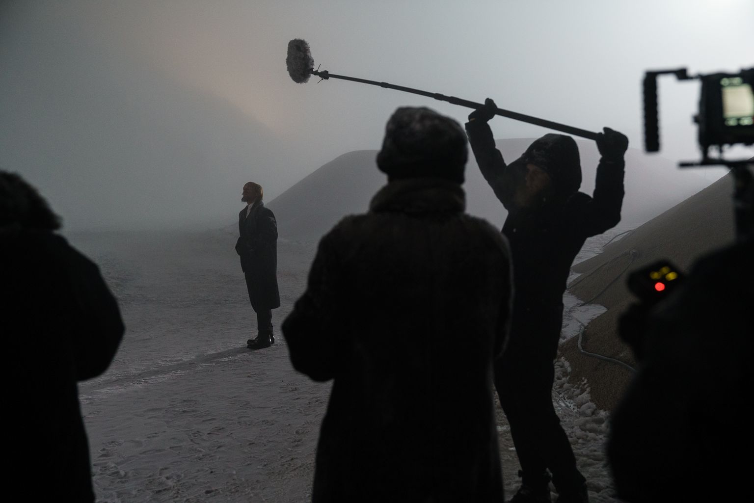 Dāvja Sīmaņa filmas "Gads pirms kara" uzņemšana