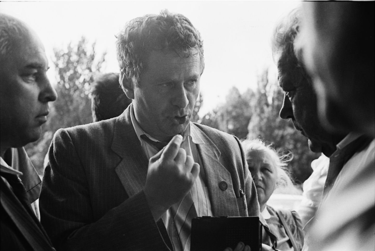 Vladimir Zhirinovski Tallinnas, 7.-8. august 1991.a.