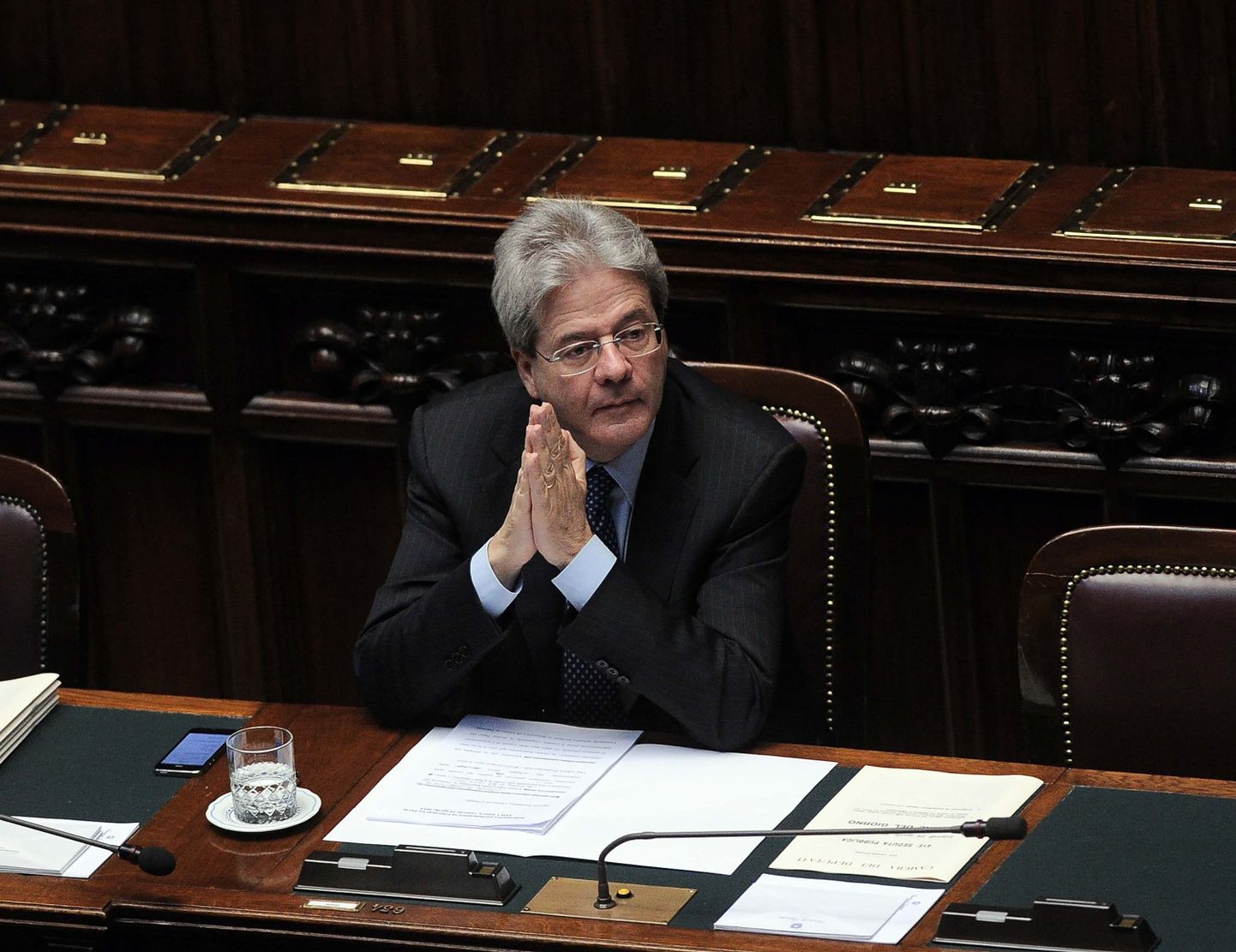 Välisminister Paolo Gentiloni.