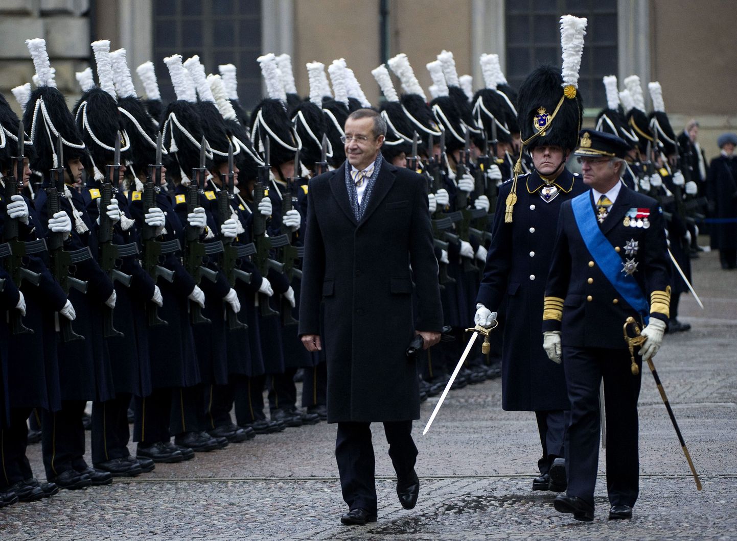 President Ilves eelmisel visiidil Rootsis jaanuaris 2011.