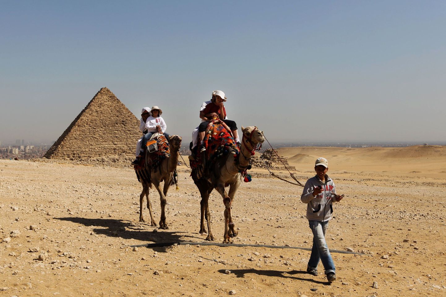 Egiptus kaotas rahutuste tõttu pooled turistid.