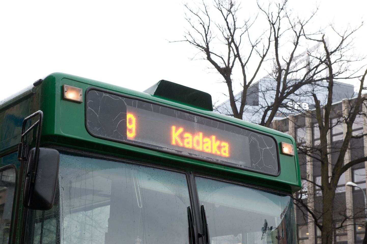 Таллиннский маршрутный автобус.