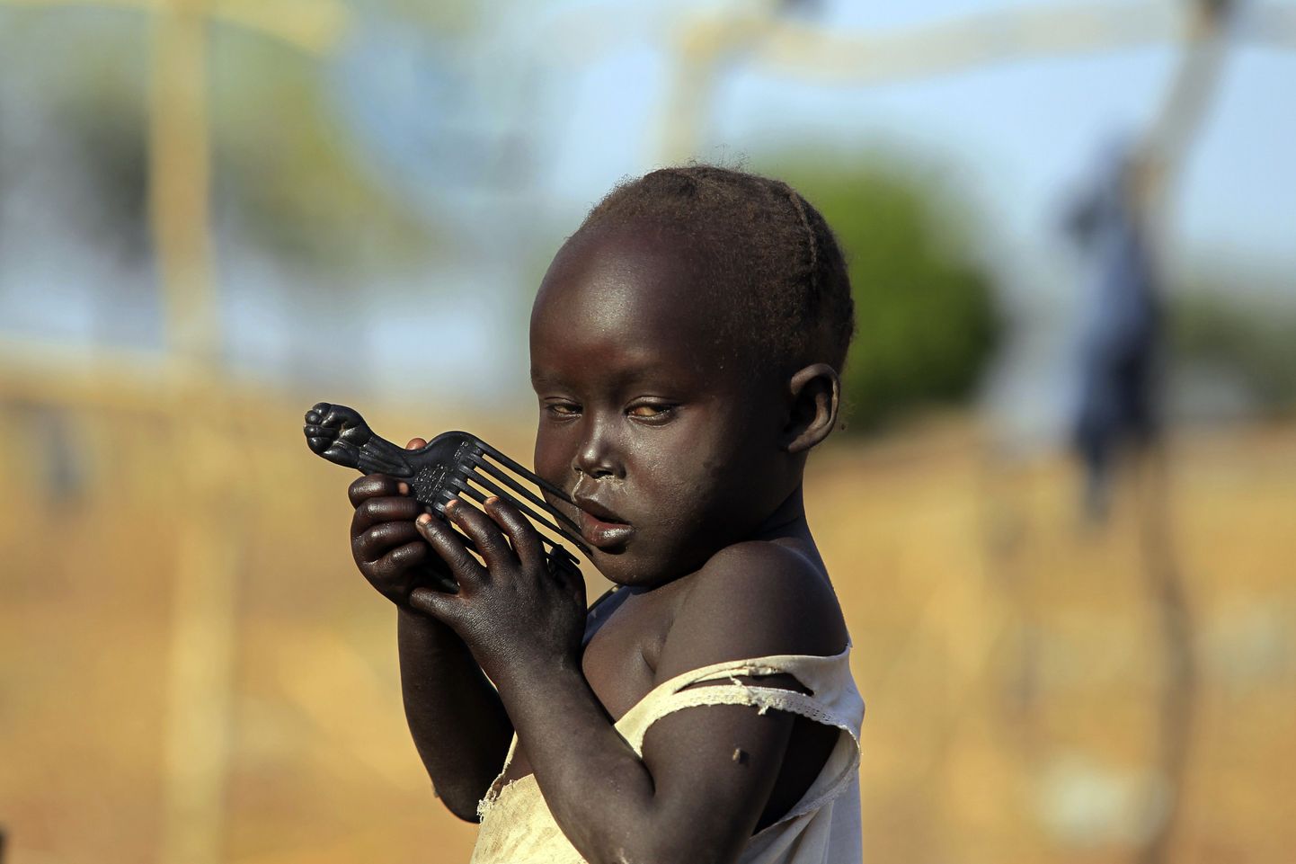 Маленький житель Южного Судана