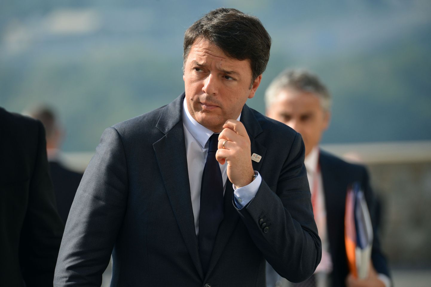 Itaalia peaminister Matteo Renzi Bratislava tippkohtumisel