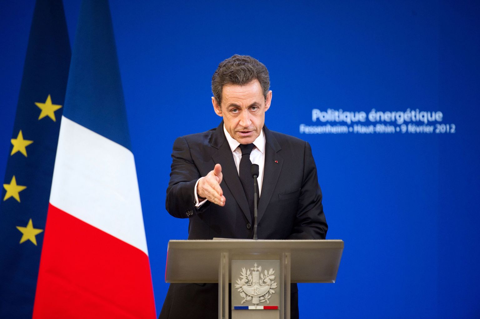 Nicolas Sarkozy.