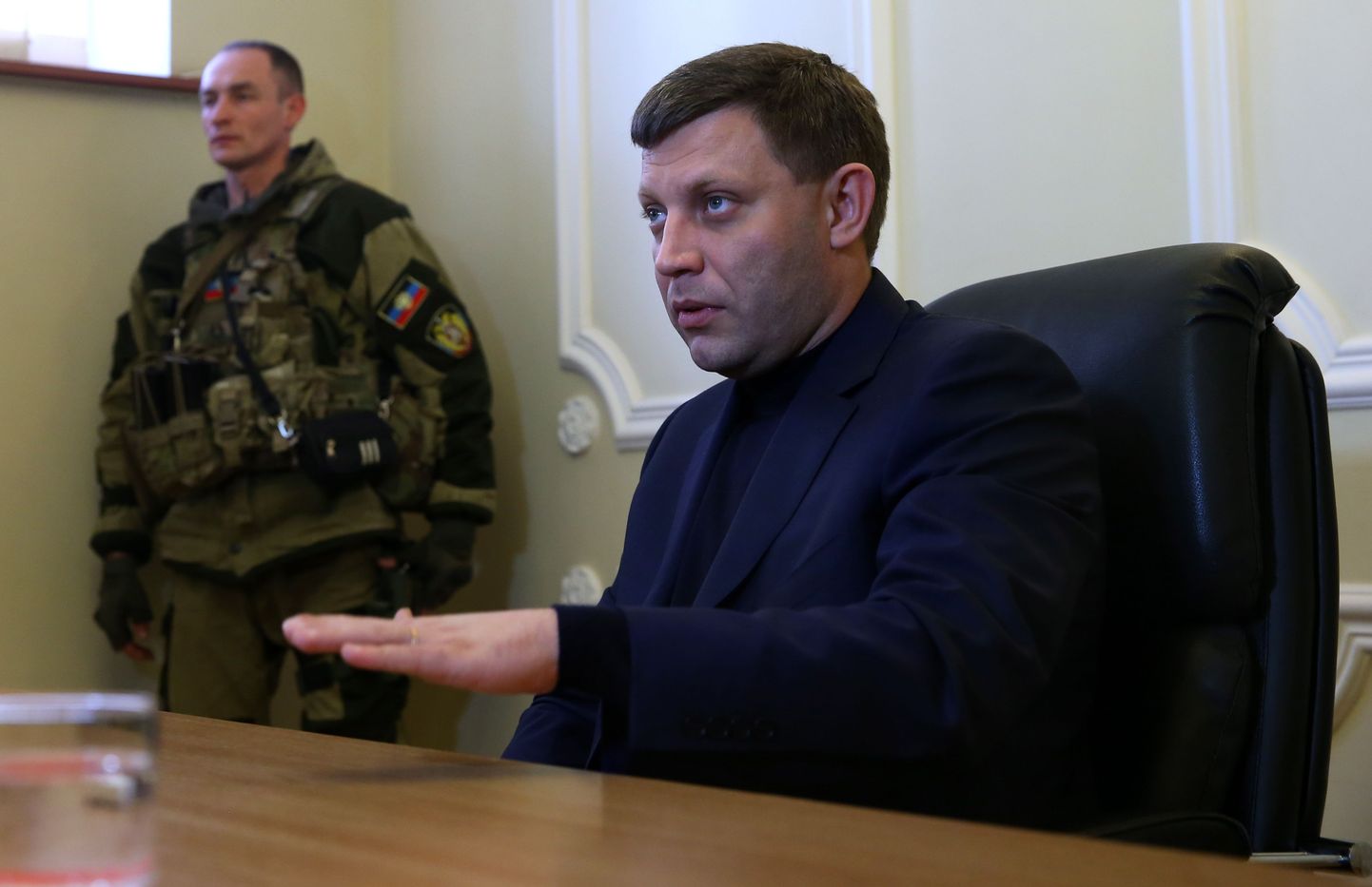 Niinimetatud Donetski rahvavabariigi juht Aleksandr Zahhartšenko.