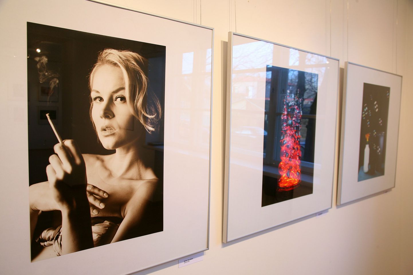 Eelmise aasta ülevaatenäitus "Pärnumaa foto" kunstnike majas.