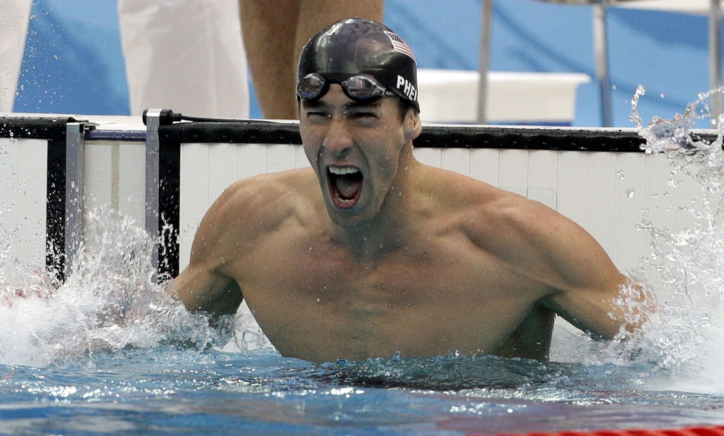 Seitse maailmarekordit püstitanud Michael Phelps