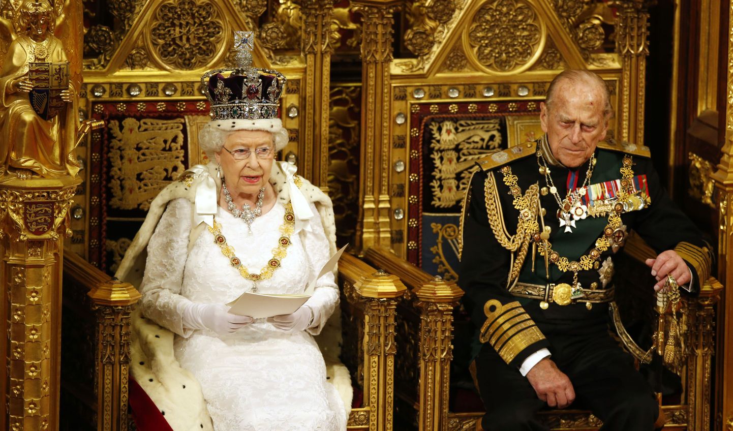 Kuninganna Elizabeth II ja Edinburghi hertsog prints Philip.