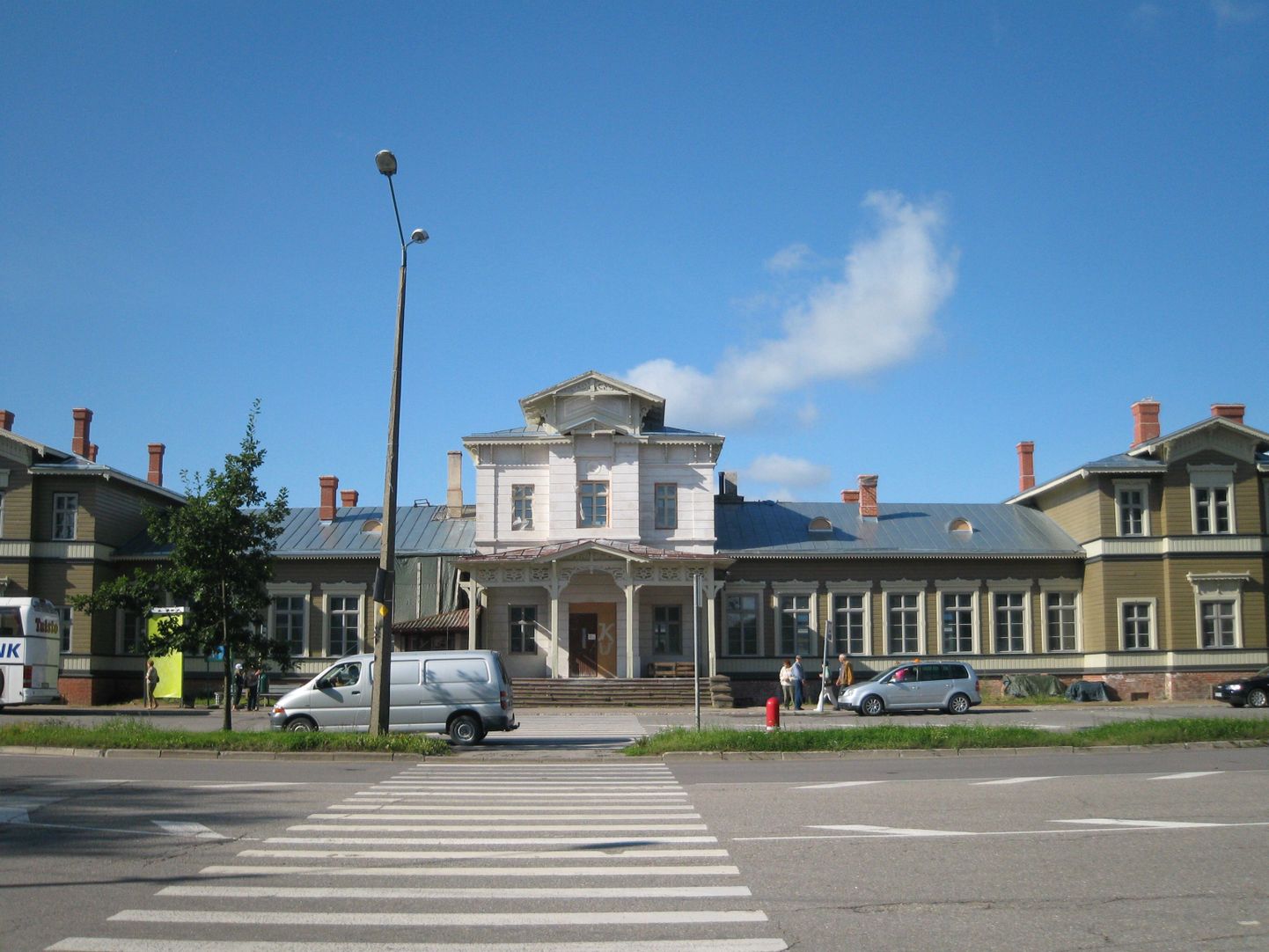 Ajalooline Tartu raudteejaam.