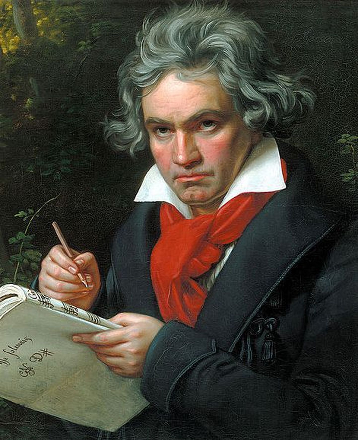 Joseph Karl Stieleri 1820.aastal tehtud maal Ludwig van Beethovenist