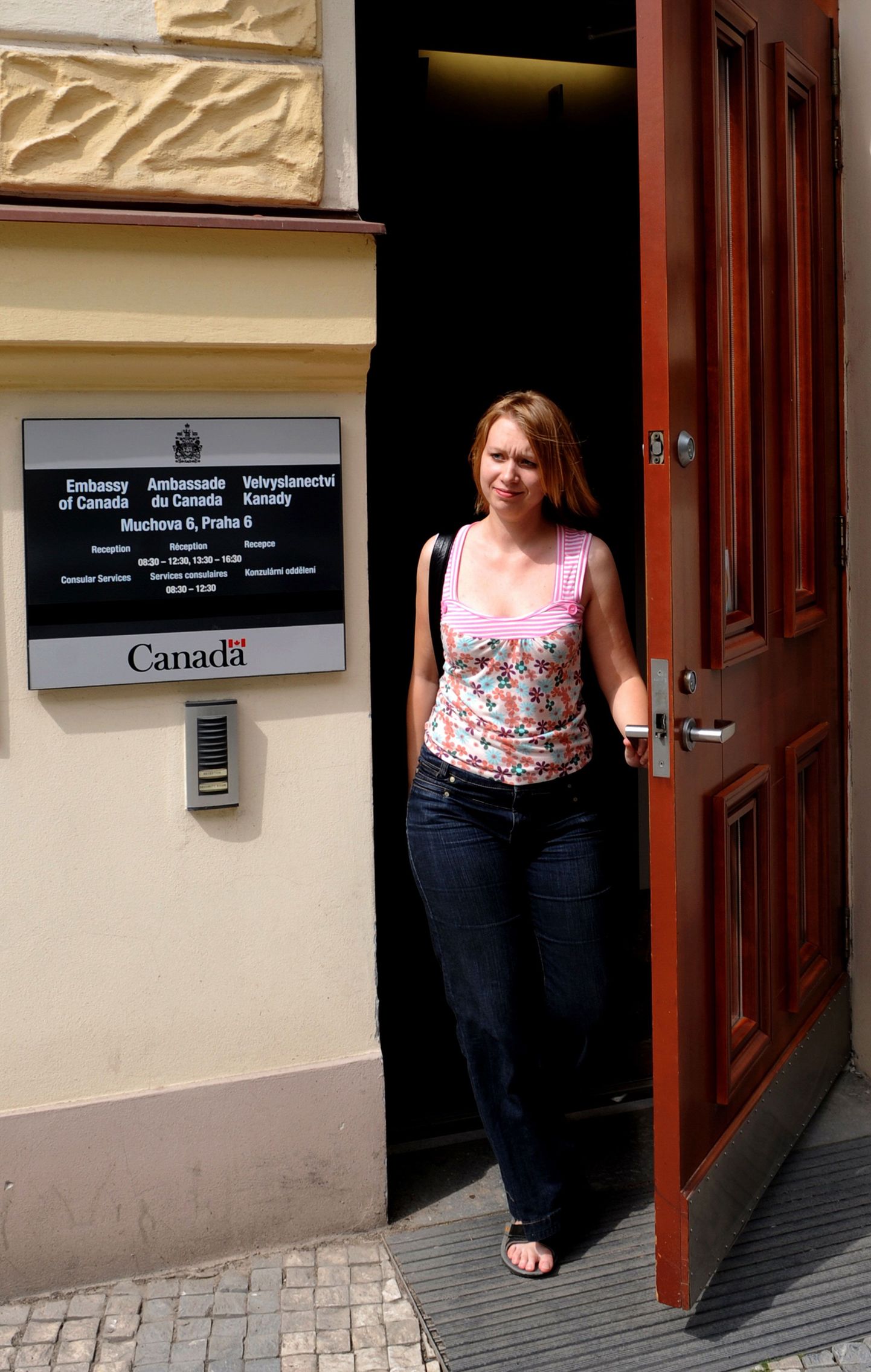 Kanada saatkond Prahas.