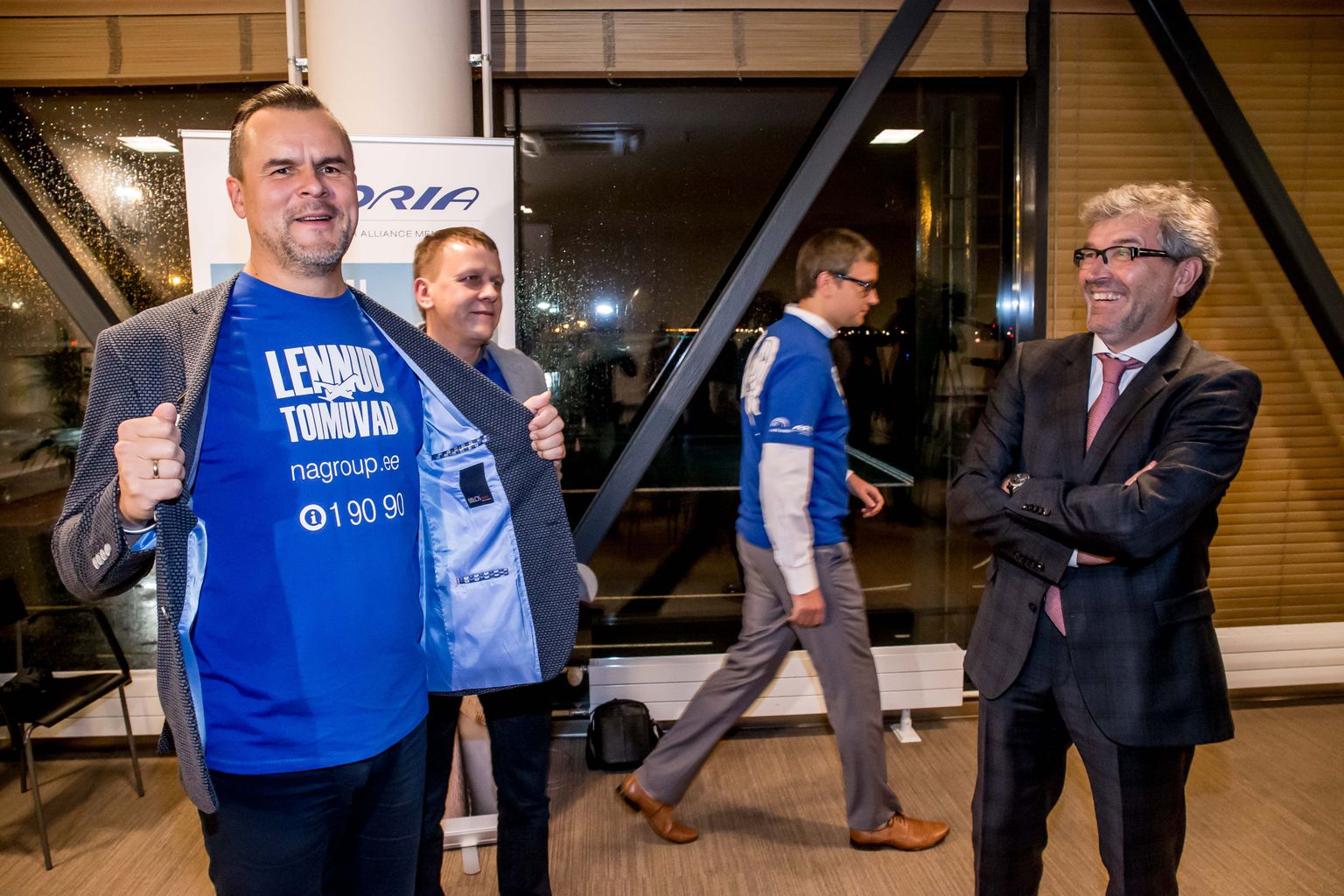 Nordic Aviation Groupi esimene pressikonverents.